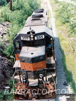 B&M  355 - GP39-2 (Ex-D&H 7615 -- To UP 2734, then UP 1234)